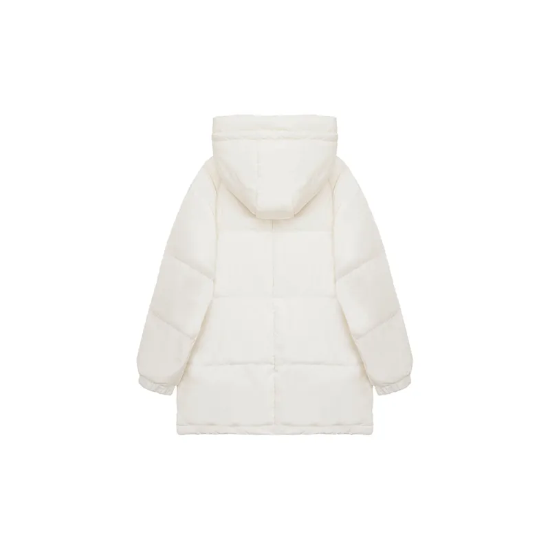 KKX Puffer Jacket Women's White-1