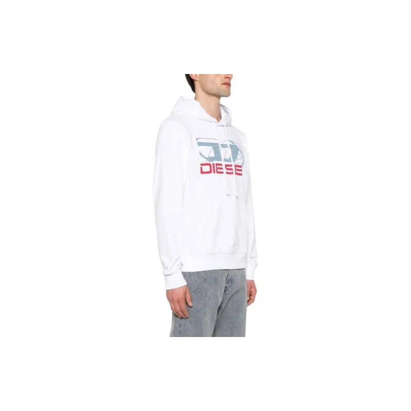 DIESEL S Ginn Hood Jersey Hoodie-3