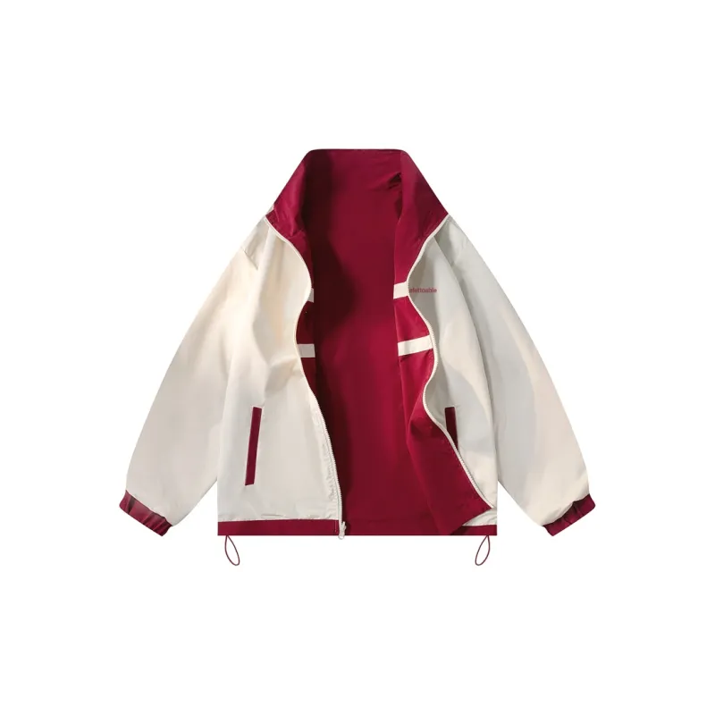 Lafetto Jackets Coats Unisex Red-2