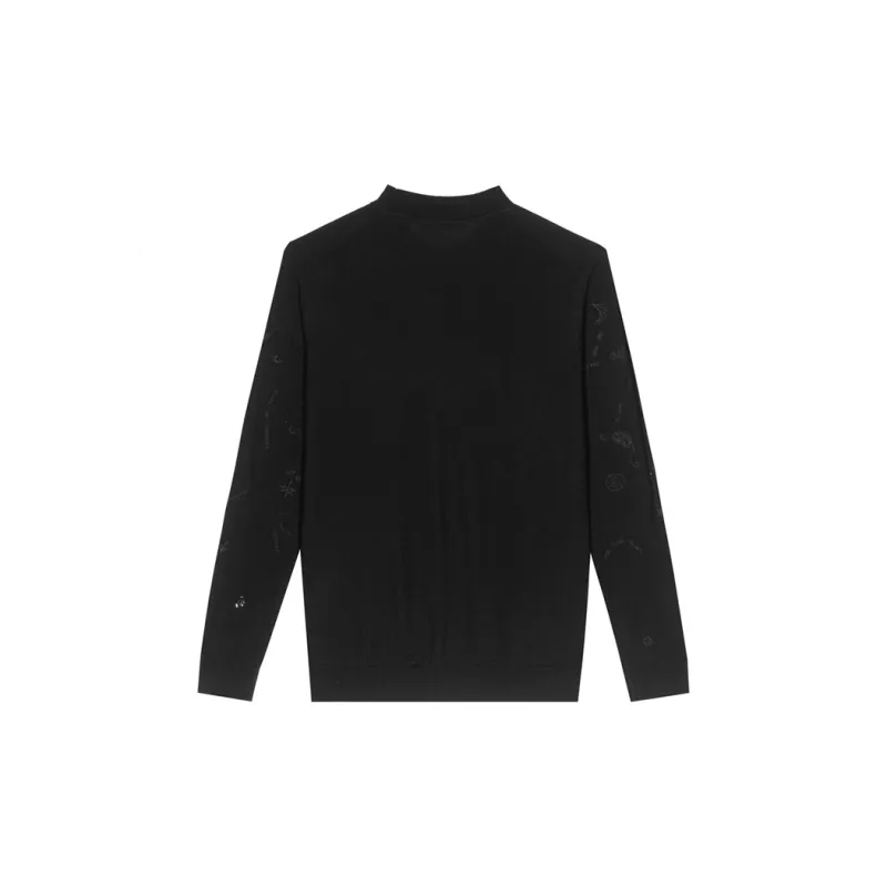 ANDREW MACKENZIE Sweater Men's Black-1