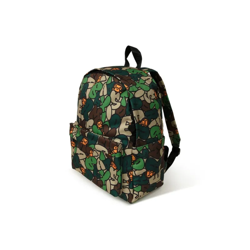 BABY MILO STORE BY A BATHING APE Fabric Backpack Regular Unisex Dark Green-2