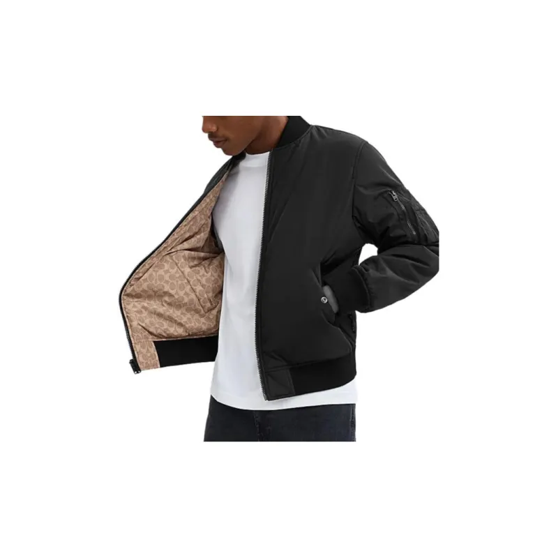 COACH Jackets Men Black-4