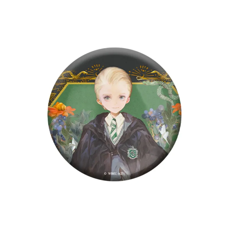 HARRY POTTER Harry Potter Hermione Granger Ron Luna Malfoy Watercolor Style Figure Print Badge Tinplate Badge Badges-8