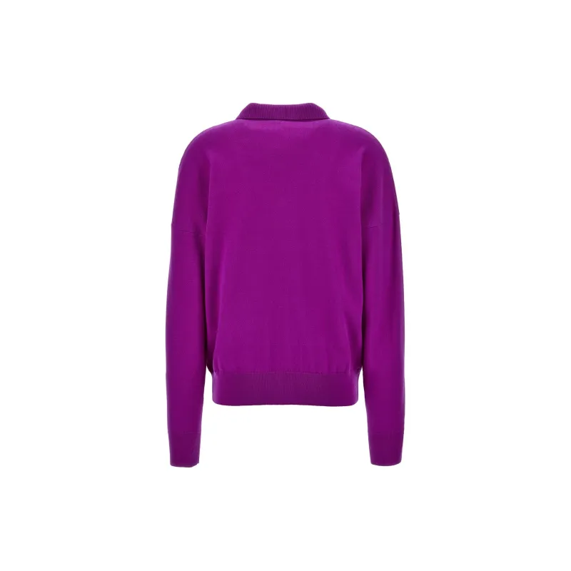 LOEWE Logo Embroidered Button-Up Cardigan-1