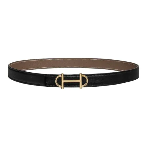 HERMES Leather Belts Unisex