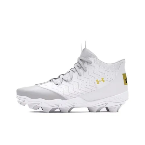 Under Armour Harper Training Shoes Unisex Mid-Top White/Metallic Gold - 101