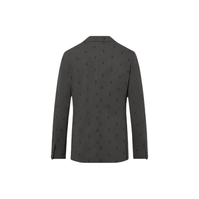 Lv Lv Blason Jacquard Cotton Napolitana Jacket-1