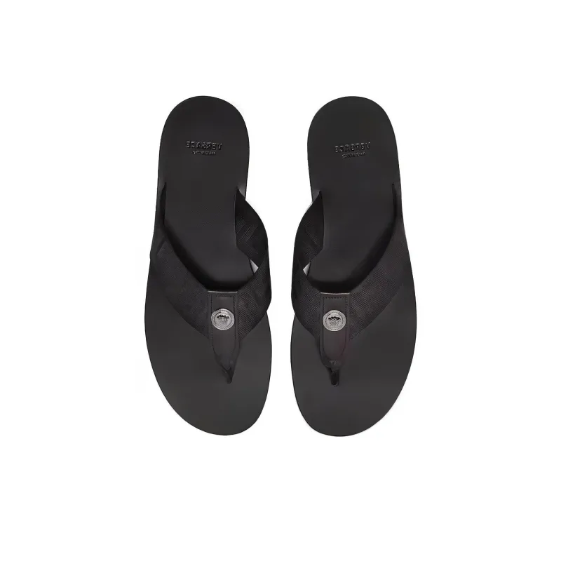VERSACE Greca Sandal 'Black'-3