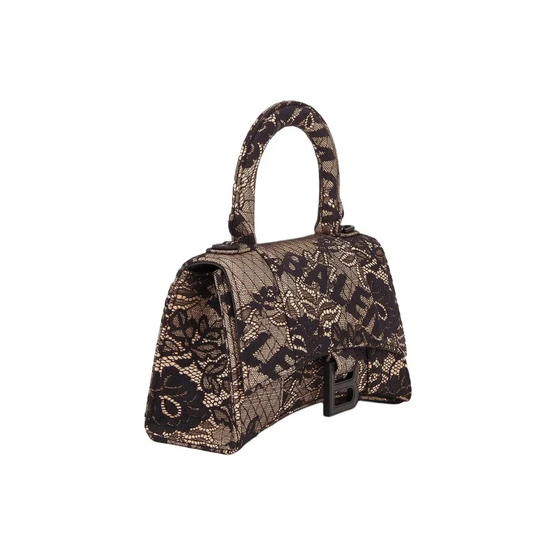 Balenciaga Hourglass Laced Xs Shoulder Bag-2