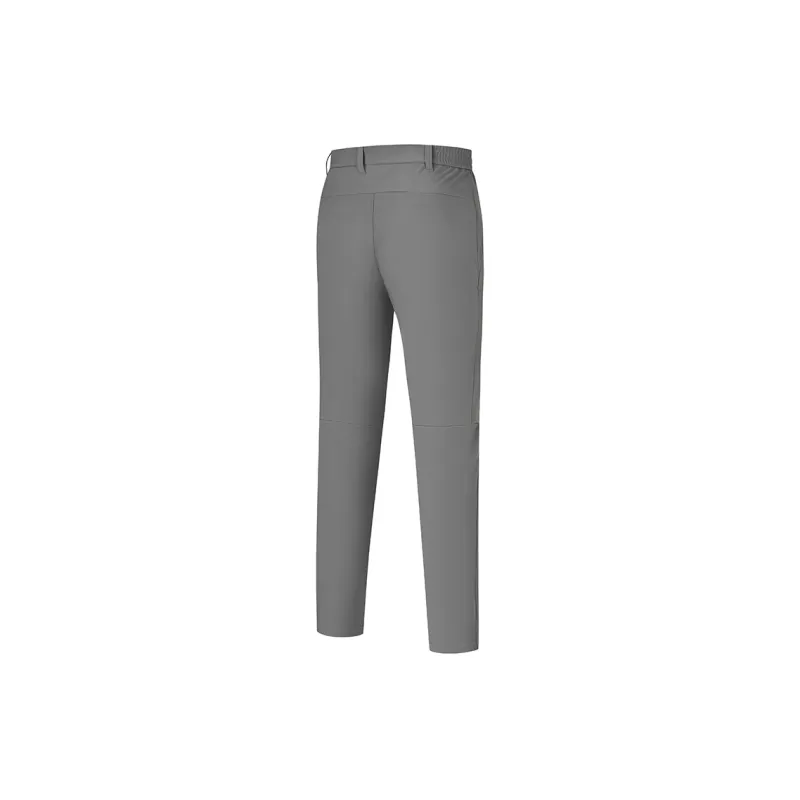 QIAODAN Mountain God Series Casual Pants Men Walking Gray-1