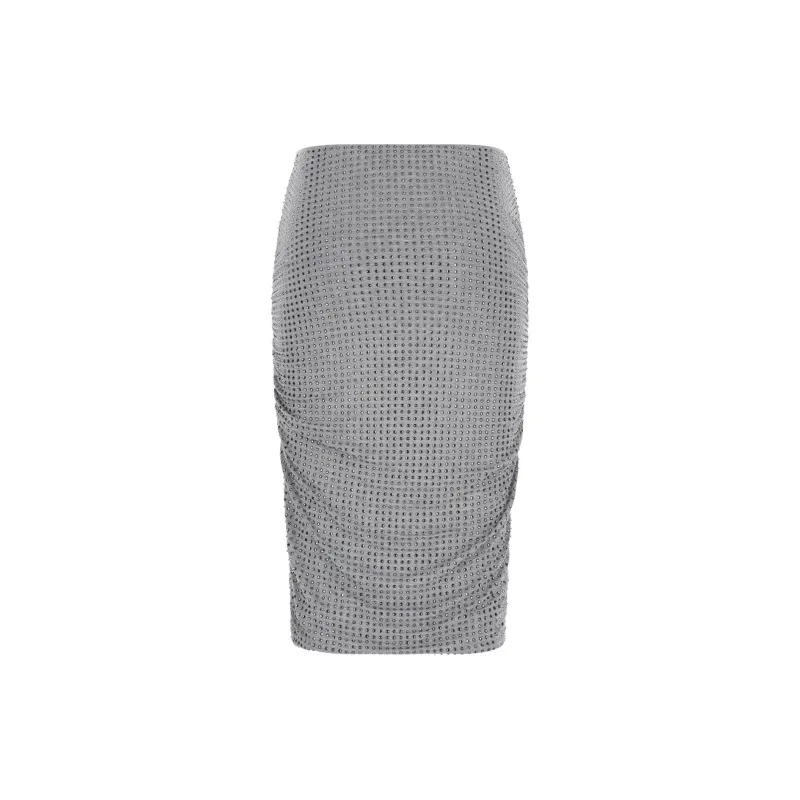 PINKO Kedrin Embellished Mini Skirt-1