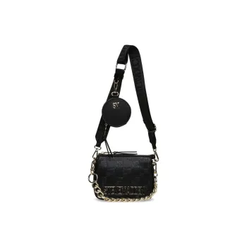 STEVE MADDEN Synthetic Fiber Crossbody Bag Shoulder Bag Women's Black