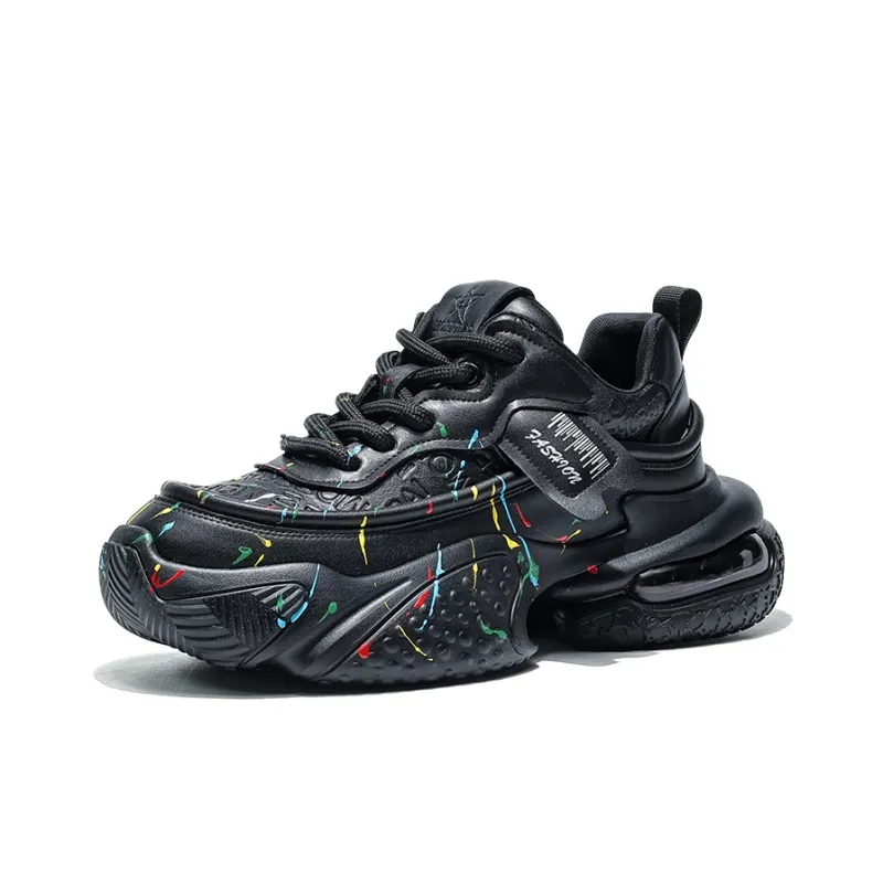 MOERBAI Spacewalk Series Cushioned Wear-Resistant Lightweight Height Increasing Low-Top Chunky Sneakers Men's-10