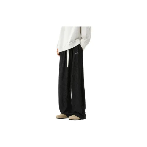 YOFVV Casual Pants Unisex Black