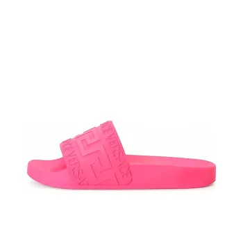 VERSACE Rubber Pool Slide Pink Women's
