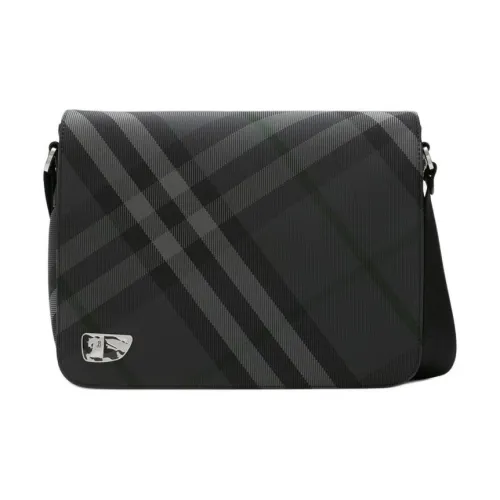 Burberry Polyamide Shoulder Bag Crossbody Bag Men's Charcoal