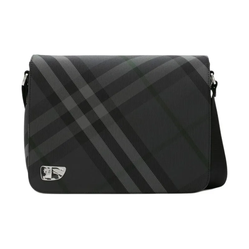 Burberry Polyamide Shoulder Bag Crossbody Bag Men's Charcoal-0