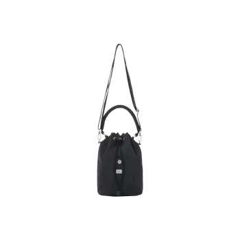 Lee Nylon Shoulder Bag, Crossbody Bag, Handbag Regular Women's Dark Gray