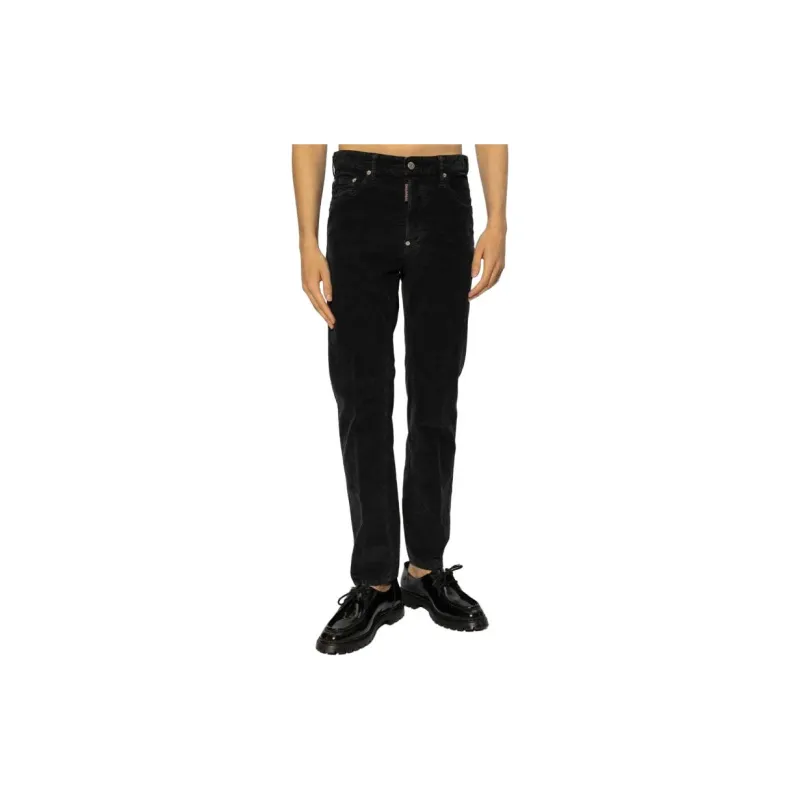DSQUARED 2 Straight Leg Corduroy Trousers-1