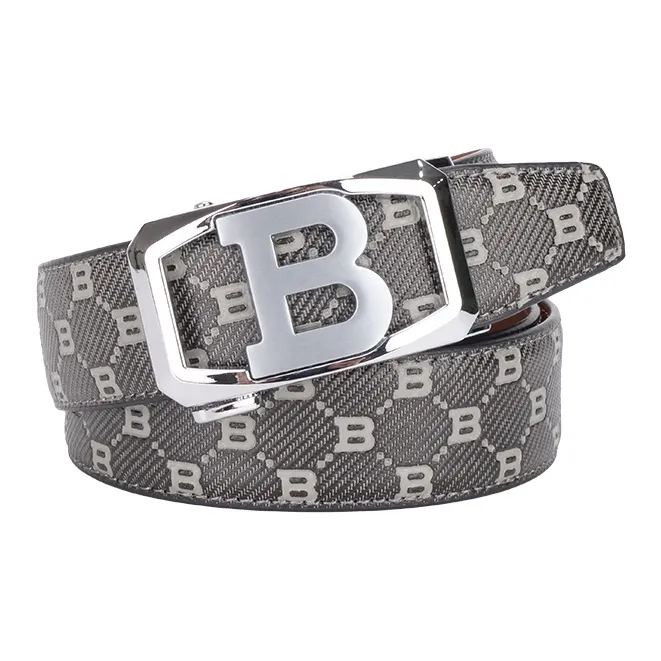 NINE NAIL Cow Leather Genuine Leather Leather Belts Men's Width  3.5cm-10