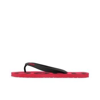 HUGO BOSS Flip Flops Men's Black Red