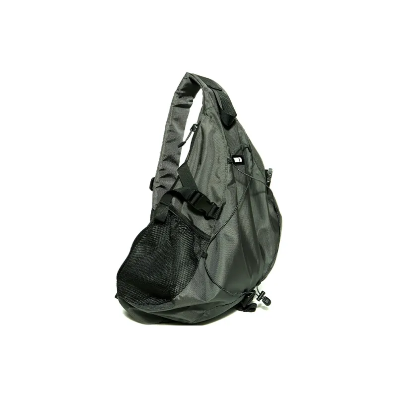 Norybrand Polyamide Crossbody Bag Regular Unisex Silver Gray/Haze Gray-2