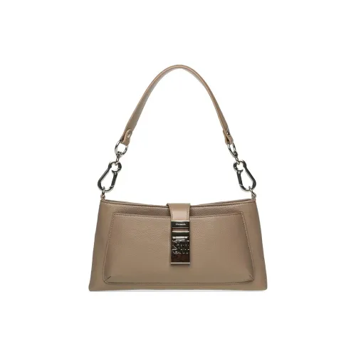 STEVE MADDEN Synthetic Fiber Crossbody Bag Shoulder Bag Women's Taupe
