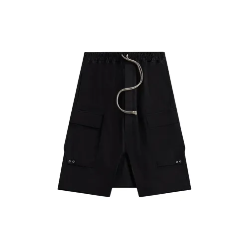 RICK OWENS Casual Shorts Men Black