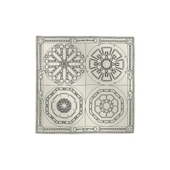 HERMES Mulberry Silk Cashmere Shawls Women's White/Black