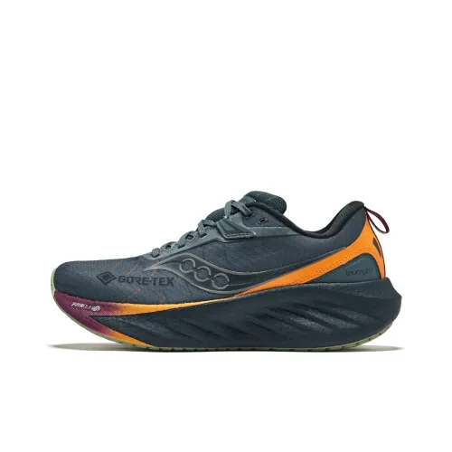 Saucony Triumph 22 Gore Tex Mirage Navy Women's