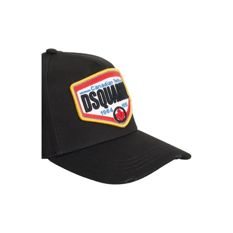 Dsquared2 Logo Patch Baseball Cap-4