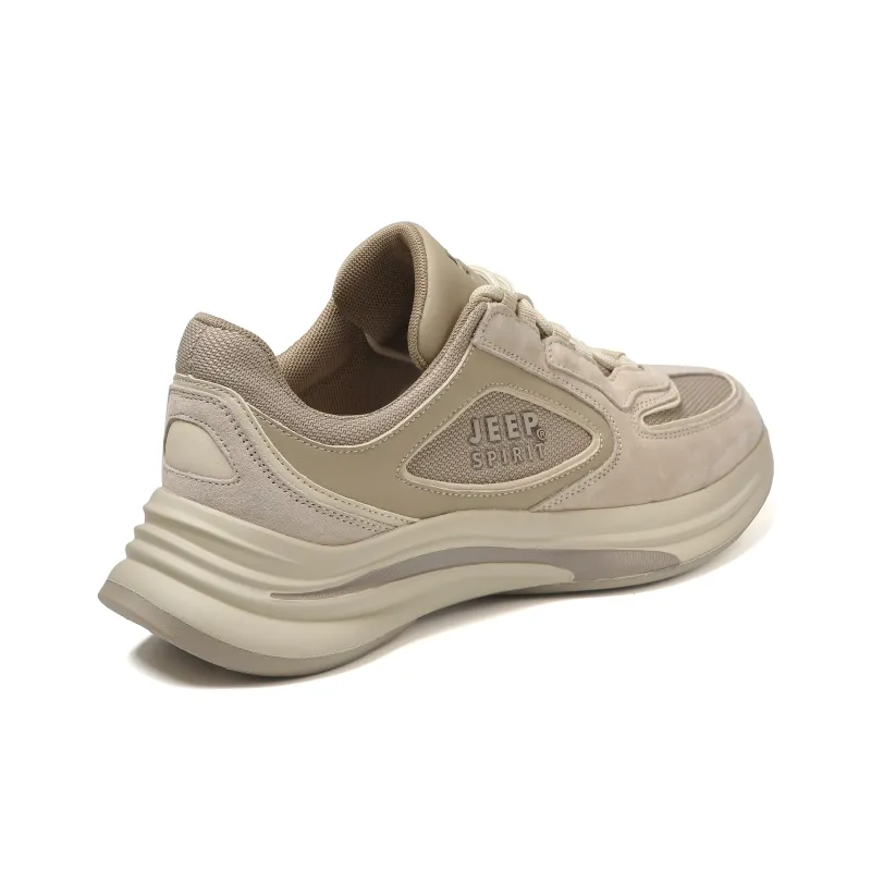 JEEP SPIRIT Casual Shoes Men Low Top Light Sandy-3