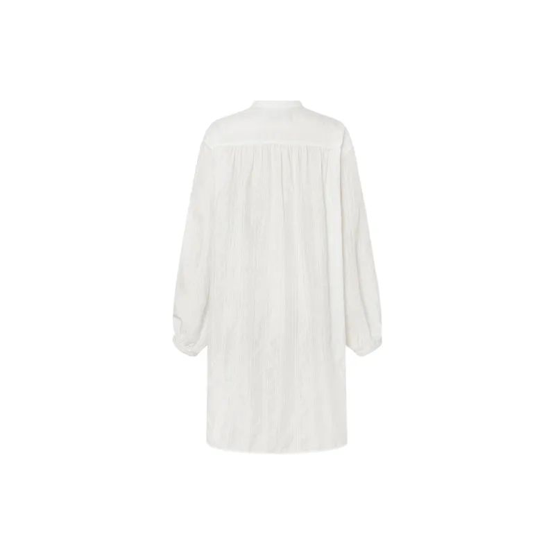 MOCO Long-Sleeved Dresses Women's Natural White-1