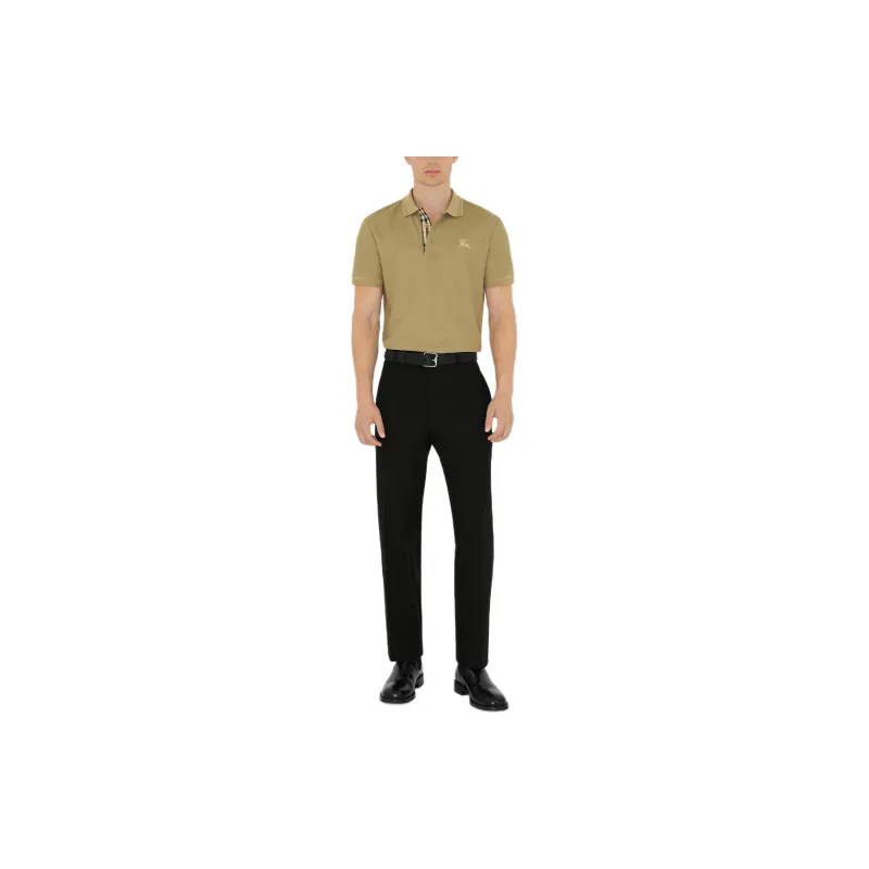 Burberry SS24 Polo Shirt Men's Turquoise-2