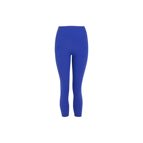 On Movement 3/4 Tights Athletic Trousers Women's Dark Blue