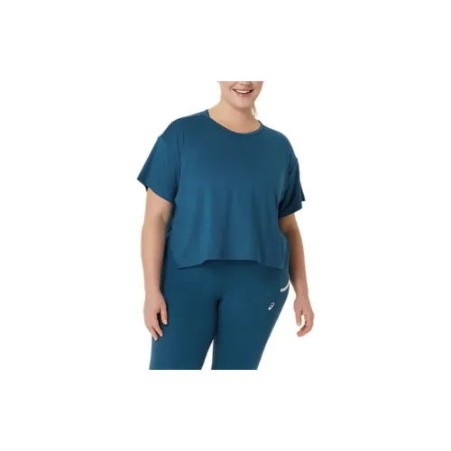 Asics FLEX STRETCH T-Shirts Women's Dark Blue