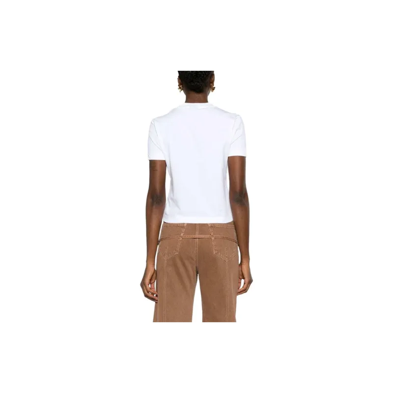 Jacquemus Le T Shirt Gros Grain 'White'-2