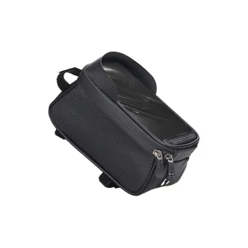 UMA Riding Equipment Cycling Bag Bicycle Unisex PU TPU 21*9*12cm Black