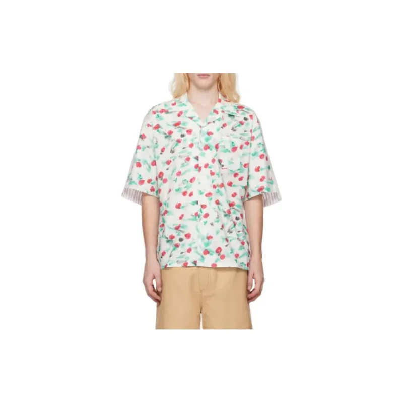 MARNI Poplin Bowling Shirt-3