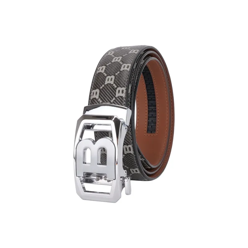 NINE NAIL Cow Leather Genuine Leather Leather Belts Men's Width  3.5cm-11