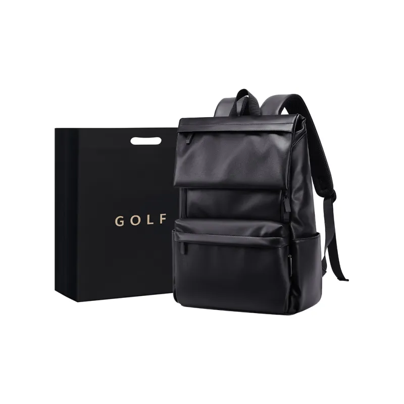 GOLF Fabric Students Backpack Tubas Unisex Black-0