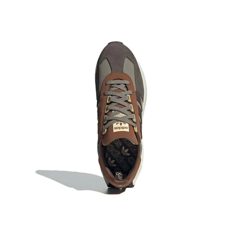 Adidas Originals Retropy E5 Abrasion Resistant Low Top Casual Shoes Men's Olive Green-4