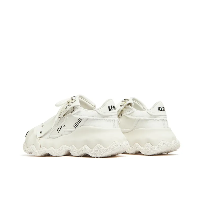 KEDDO Paint Is Not Dry Wear-Resistant Low-Top Chunky Sneakers Unisex-4
