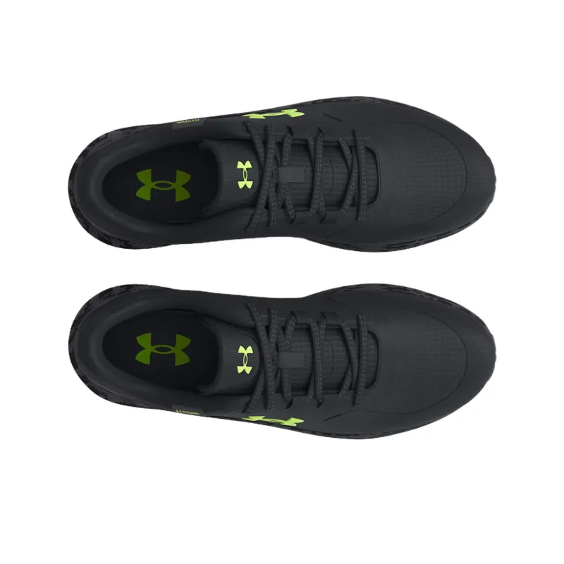 Under Armour Non slip Lightweight Low Top Running Shoes Men's Black-3