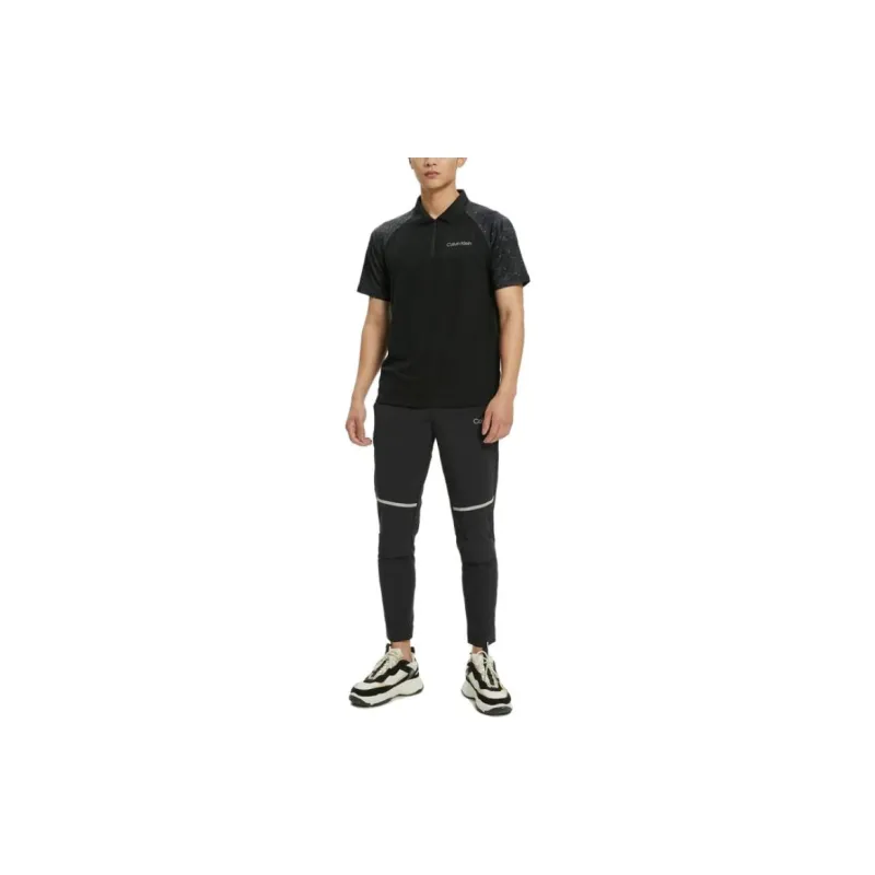 Calvin Klein Polo Shirts Men Black-1
