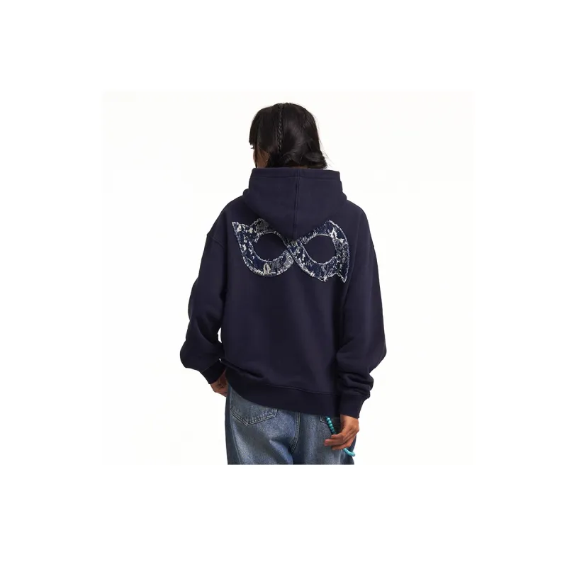 BIPOLAR Sweatshirt Unisex Black Navy Blue-4