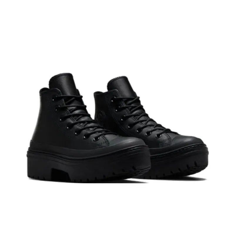 Converse Women's Chuck Taylor All Star Lugged Heel Platform Waterproof High 'Triple Black' Women's-2