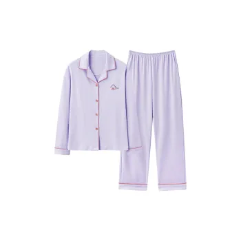 MIIOW Pajama Set Women's Light Lavender