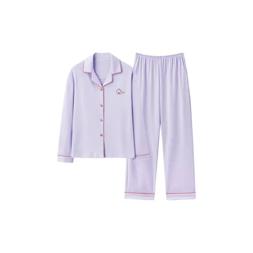 MIIOW Pajama Set Women's Light Lavender