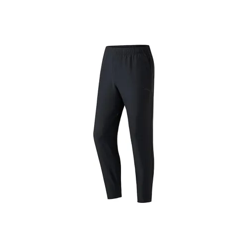 ANTA Variety Training Collection Knitted Sweatpants Men Black